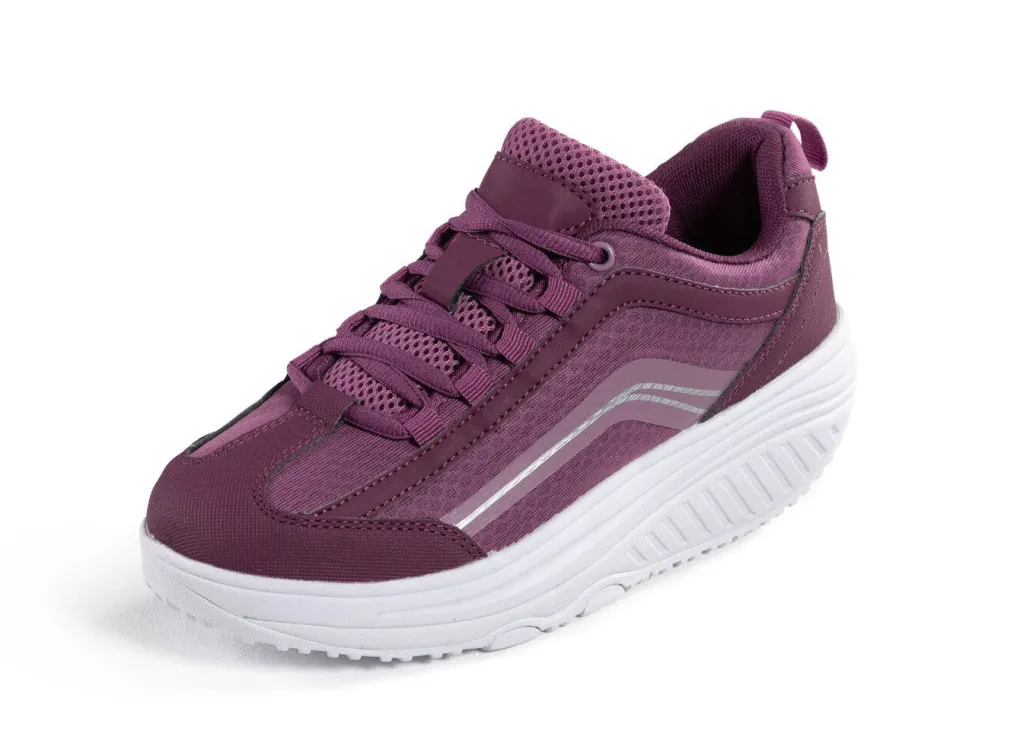 Discount Aerosoft-Walker-Schnürschuhe mit auswechselbarer Weichschaum-Einlegesohle Damen Sneaker & Sportschuhe