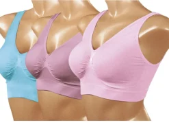 Best Ahh Bra, 3er-Bustier-Set Damen Bh Ohne Bügel|Bh-Hemd