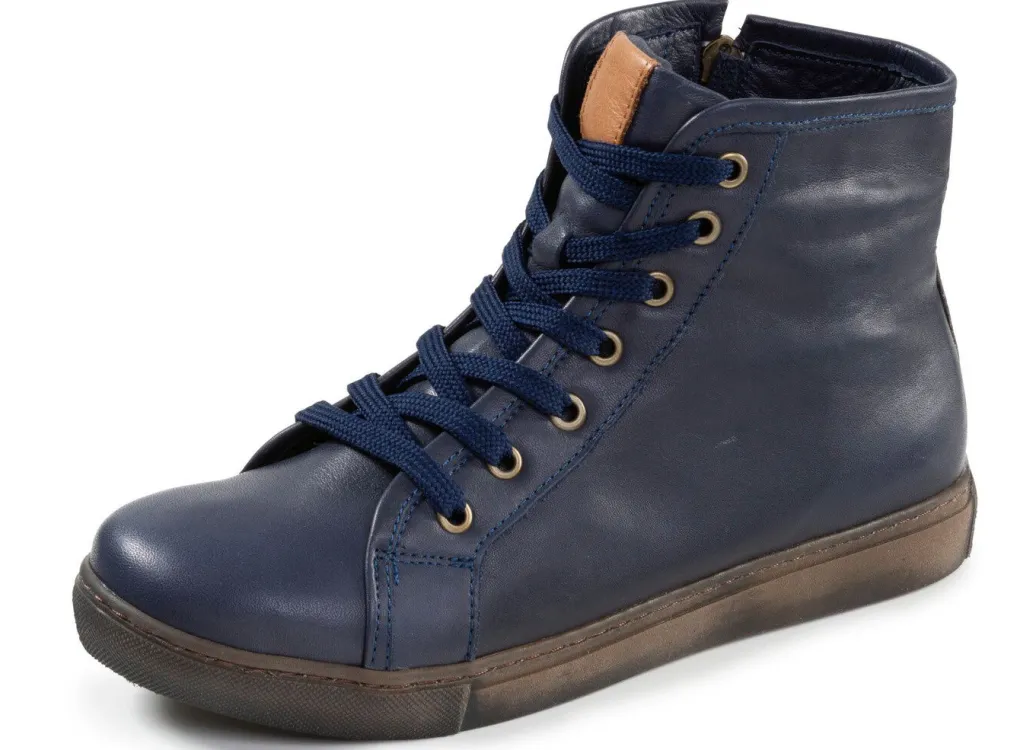 Sale Andrea Conti, klassiche Damen-Stiefeletten, Winterschuhe, mit herausnehmbarem Fußbett Damen Stiefel & Stiefeletten