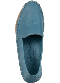 Online Andrea Conti, klassische Damen-Slipper, Weite G, mit herausnehmbarem Fußbett Damen Slipper