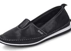 Andrea Conti, leichte Damen-Slipper, mit Gummizug Damen Slipper