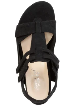 Best Andrea Conti, modische Damen-Sandaletten, Weite G, mit Klettverschluss Damen Sandalen