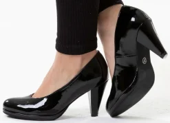 Best Andrea Conti, schicke Damen-Pumps, aus glänzendem Lackmaterial Damen Pumps