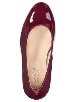 Outlet Andrea Conti, schicke Damen-Pumps, aus glänzendem Lackmaterial Damen Pumps