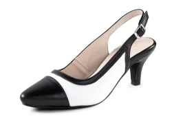 New Andrea Conti, schicke Damen-Slingpumps, mit Gummizug Damen Pumps