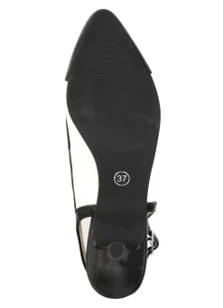New Andrea Conti, schicke Damen-Slingpumps, mit Gummizug Damen Pumps