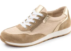 Hot Andrea Conti, sommerliche Damen-Sneaker, Weite G, mit herausnehmbarem Fußbett Damen Sneaker & Sportschuhe|Schnürschuhe