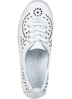 Clearance Andrea Conti, sommerliche Damen-Schnürschuhe, Weite G, mit herausnehmbarem Fußbett Damen Schnürschuhe