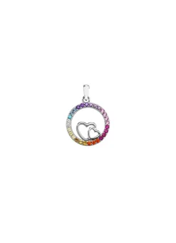 New Anhänger aus Silber mit Zirkonia Damen Anhänger