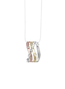 Discount Anhänger mit 8 Brillanten und 24 Diamanten Damen Anhänger