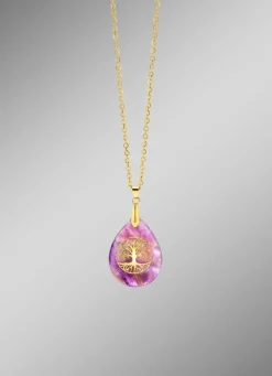Online Anhänger mit echt Amethyst Damen Anhänger