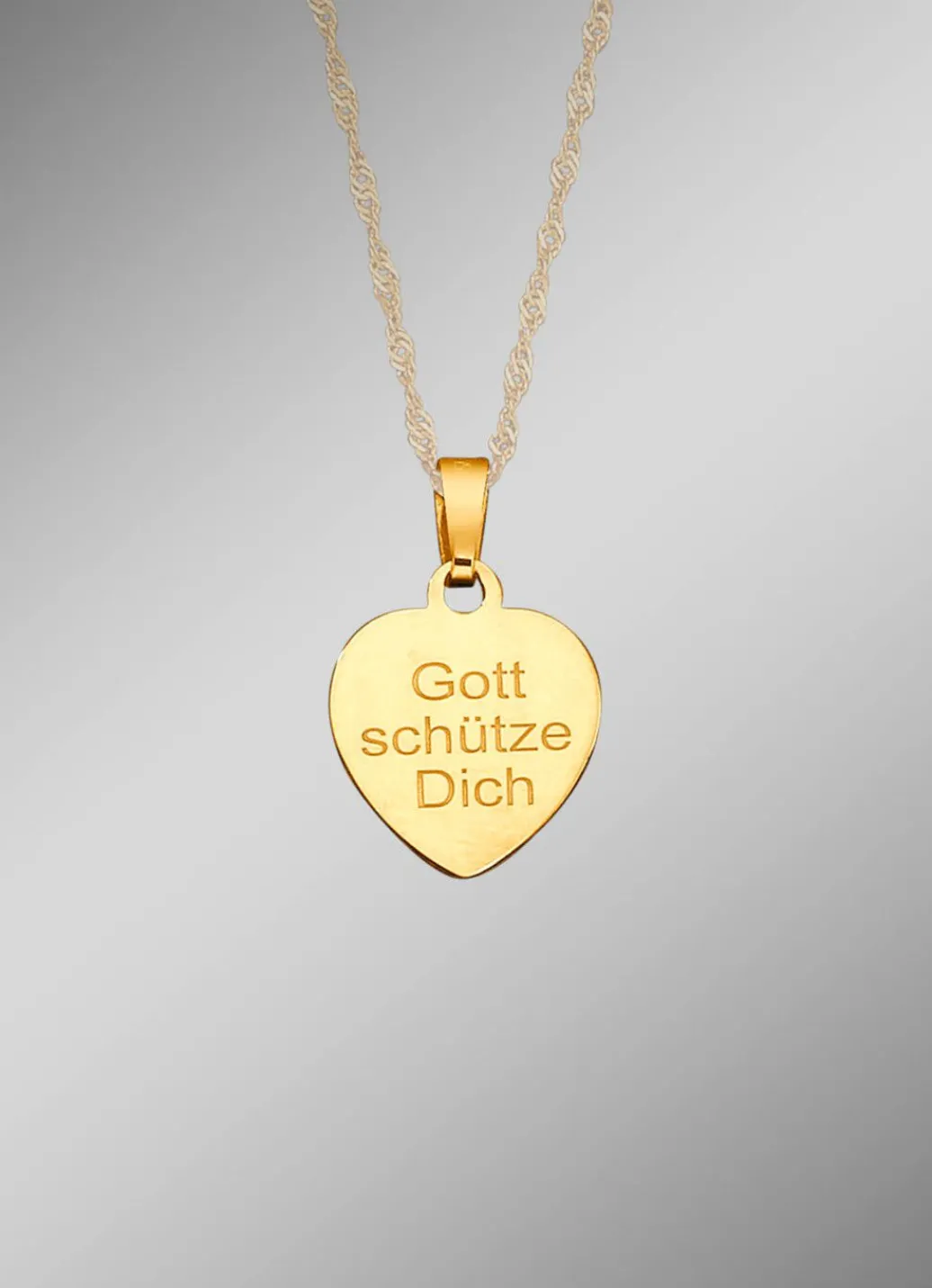 Hot Anhänger Schutzengel mit Diamantschnitt Damen Anhänger