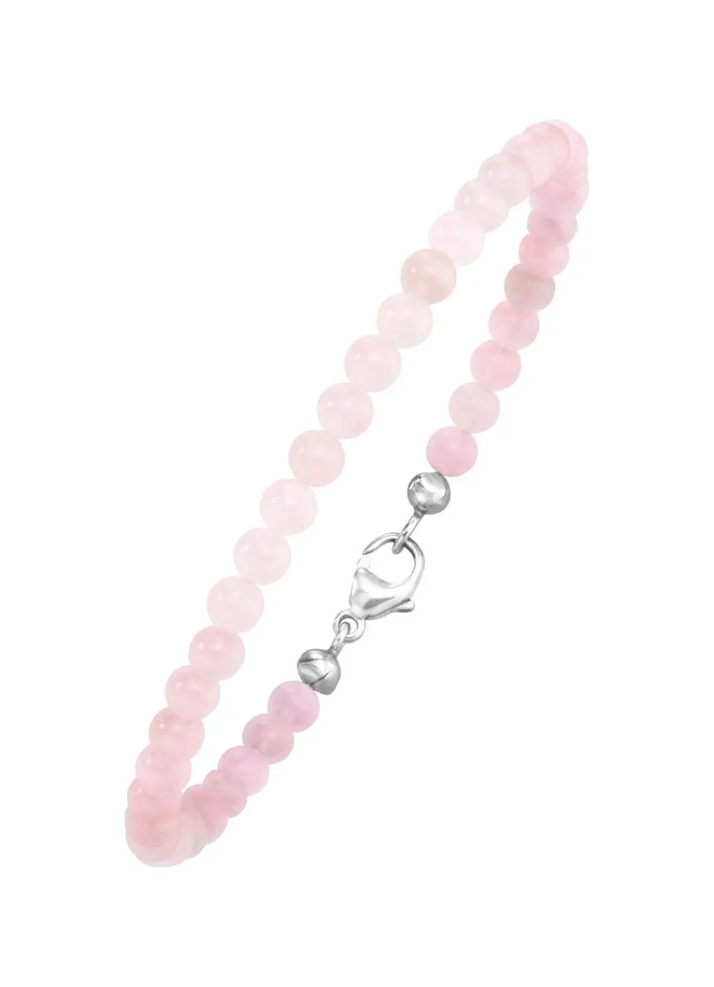 Sale Armband mit echtem Rosenquarz Damen Armbänder