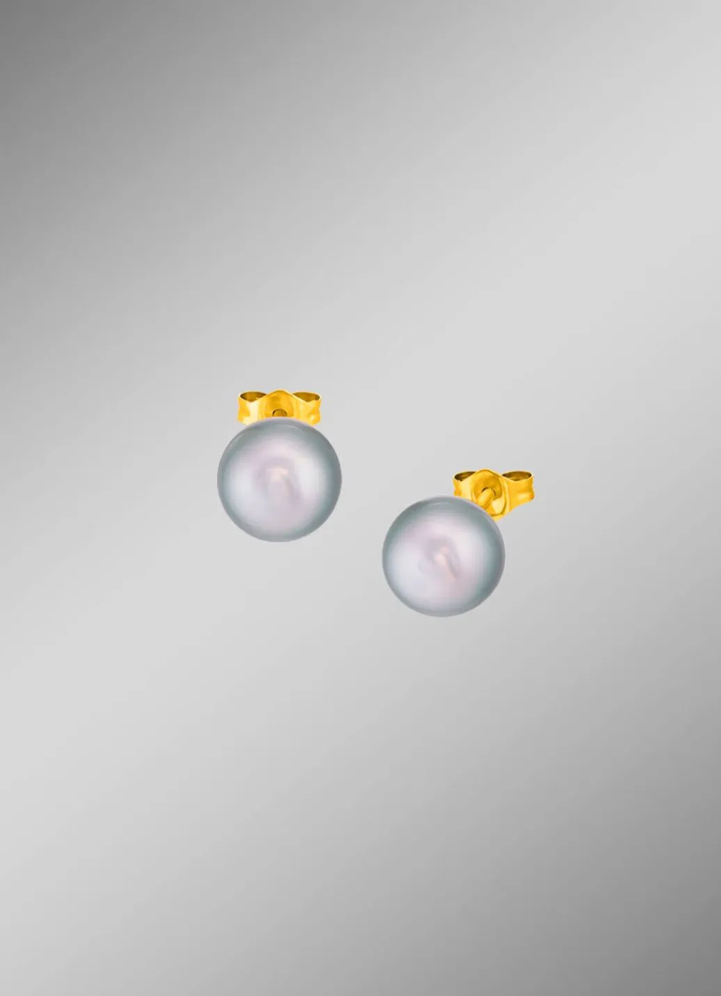 Sale Ausdrucksstarke Ohrstecker mit Tahiti-Zuchtperlen Damen Ohrschmuck