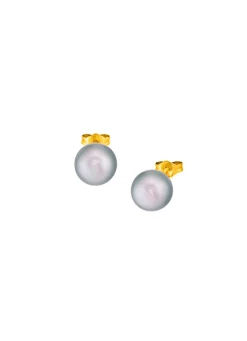 Sale Ausdrucksstarke Ohrstecker mit Tahiti-Zuchtperlen Damen Ohrschmuck