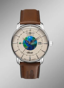 Clearance Automatik-Herrenuhr, Zeppelin-Atlantic 8468-5 Herren Automatikuhren