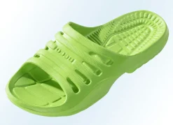 Clearance Badeschuhe mit Massage-Fußbett Damen Pantoletten