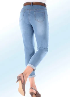 Damen Mona Lange Hosen|Jeans<Basic-Jeans in 7/8-Länge