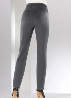 Damen Mona Schlupfhosen|Lange Hosen<Bauchweg-Jeans in Schlupfform