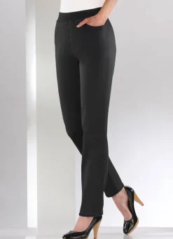 Damen Mona Schlupfhosen|Lange Hosen<Bauchweg-Jeans in Schlupfform