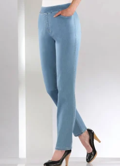 Damen Mona Schlupfhosen|Lange Hosen<Bauchweg-Jeans in Schlupfform