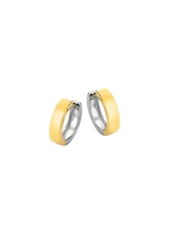 Damen Mona Ohrschmuck<Beidseitig tragbare Klappcreolen in Bicolor