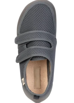 Hot Bequeme Damen-Klettschuhe, Weite H, aus Mesh und Textilmaterial Damen Hausschuhe