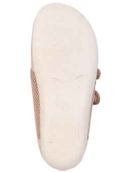 Online Bequeme Damen-Klettschuhe, Weite H, aus Mesh und Textilmaterial Damen Hausschuhe