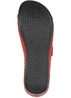 Hot Bequeme Damen-Pantoletten, Weite G, mit Klettverschluss Damen Pantoletten