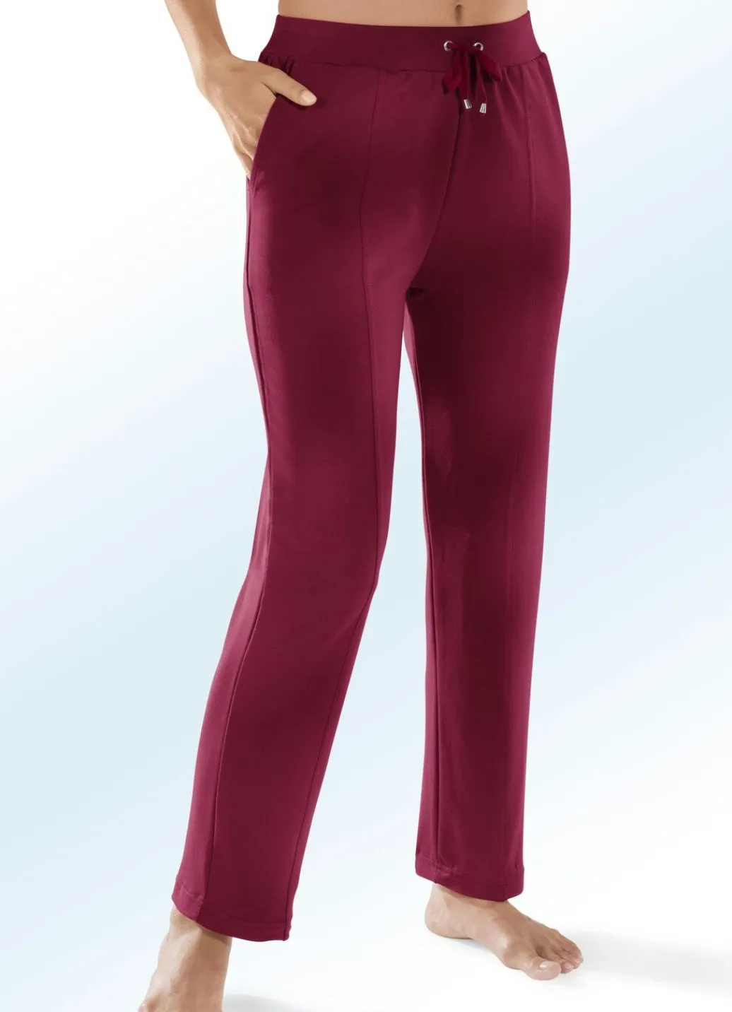 Damen Mona Freizeithosen<Bequeme Hose mit breitem Dehnbund