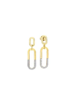 Damen Mona Ohrschmuck<Bewegliche Ohrstecker mit 30 Brillanten