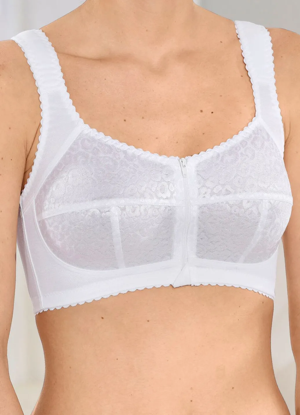 Discount BH mit verstärktem Rückteil Damen Vorderverschluss-Bh|Bh Ohne Bügel