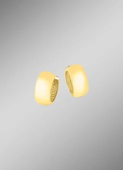 Damen Mona Ohrschmuck<Bicolor-Klappcreolen