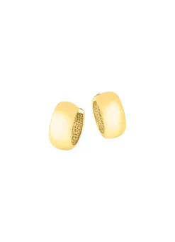 Damen Mona Ohrschmuck<Bicolor-Klappcreolen