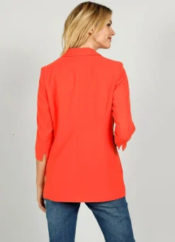 Damen Mona Blazer<Blazer mit geschlitztem 3/4 Arm
