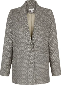 Damen Mona Blazer<Blazer mit grafischem Dessin