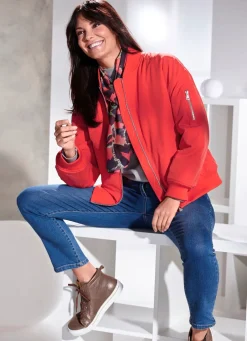Damen Mona Winterjacken<Blouson mit 2-Wege-Reißverschluss