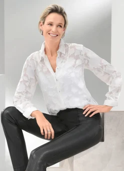 Damen Mona Basics<Bluse von TIZIA