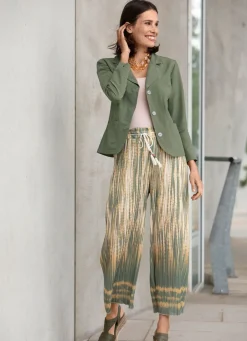 Damen Mona Blusenjacken|Basics<Blusenjacke mit Schulterpolster