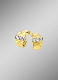 Brillant-Ohrstecker mit 28 Brillanten Damen Ohrschmuck