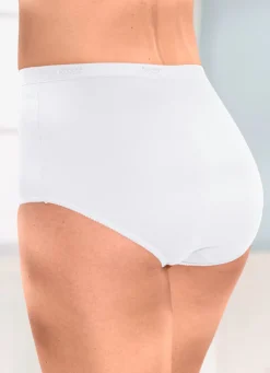 Clearance brio lingerie Fünferpack Slips mit elastischen Abschlüssen Damen Slips