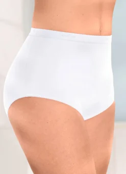 Clearance brio lingerie Fünferpack Slips mit elastischen Abschlüssen Damen Slips