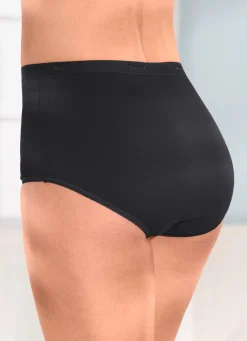 Clearance brio lingerie Fünferpack Slips mit elastischen Abschlüssen Damen Slips