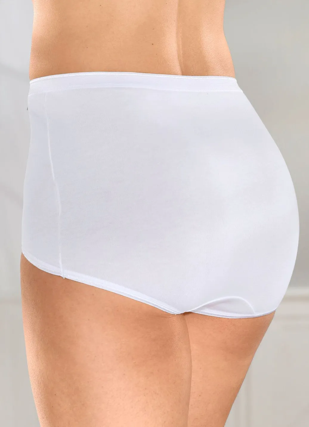 Discount brio lingerie Fünferpack Slips mit elastischen Abschlüssen Damen Slips