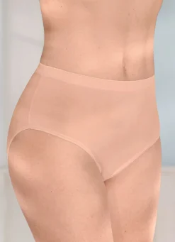 Outlet brio lingerie FĂŒnferpack Slips mit glĂ€nzenden AbschlĂŒssen Damen Slips