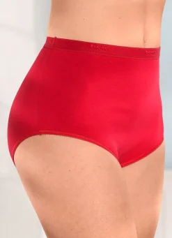 brio lingerie Fünferpack Slips mit elastischen Abschlüssen Damen Slips