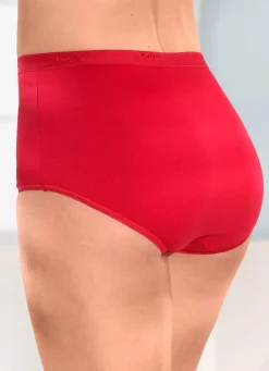 brio lingerie Fünferpack Slips mit elastischen Abschlüssen Damen Slips