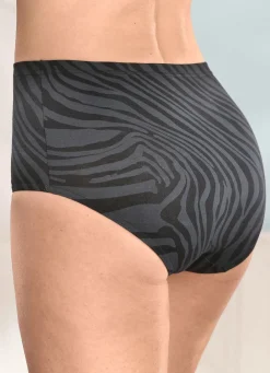Hot brio lingerie Viererpack Slips mit Druckdessin Damen Slips