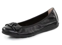 Hot Caprice, schicke Damen-Ballerinas, Weite G, mit Gummizug Damen Ballerinas