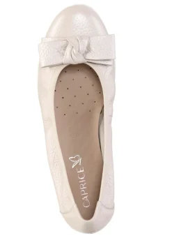 Online Caprice, schicke Damen-Ballerinas, Weite G, mit Gummizug Damen Ballerinas